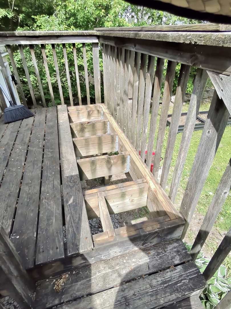 Deck demolition